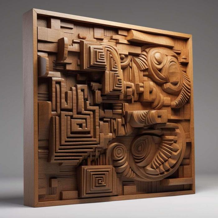 نموذج ثلاثي الأبعاد لآلة CNC 3D Art 